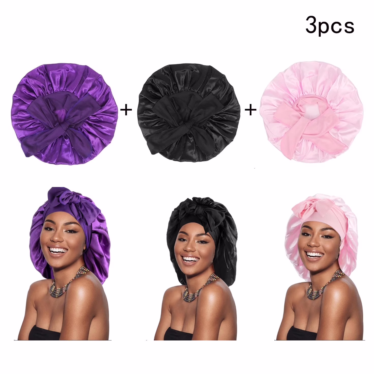 Satin Hair Bonnet Sleep